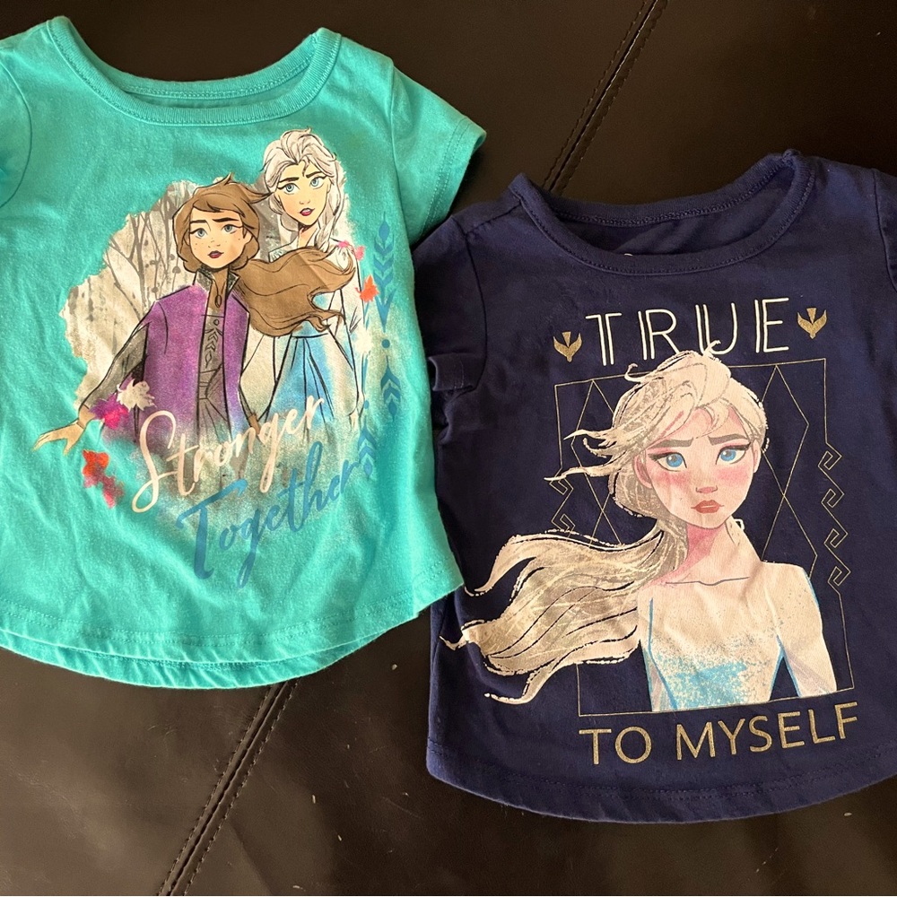 2pack Disney’s Frozen t shirts